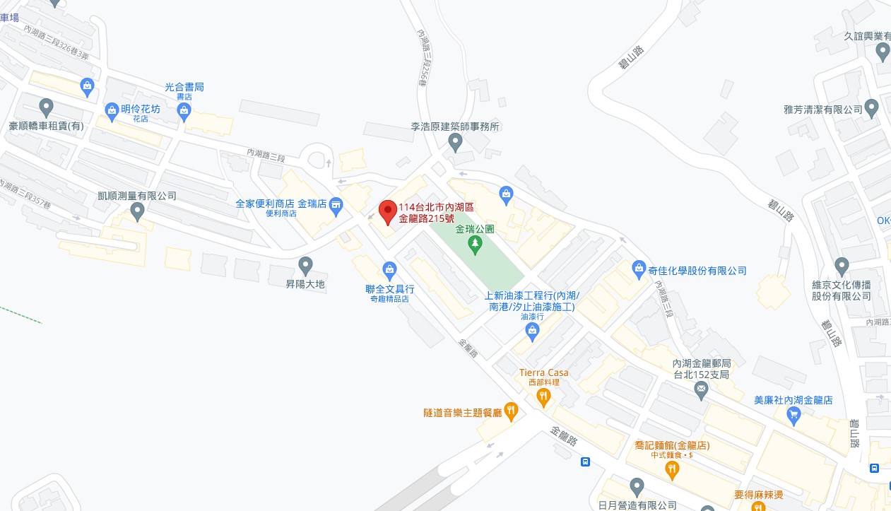 A017-台北市內湖區金龍路(店面)地圖